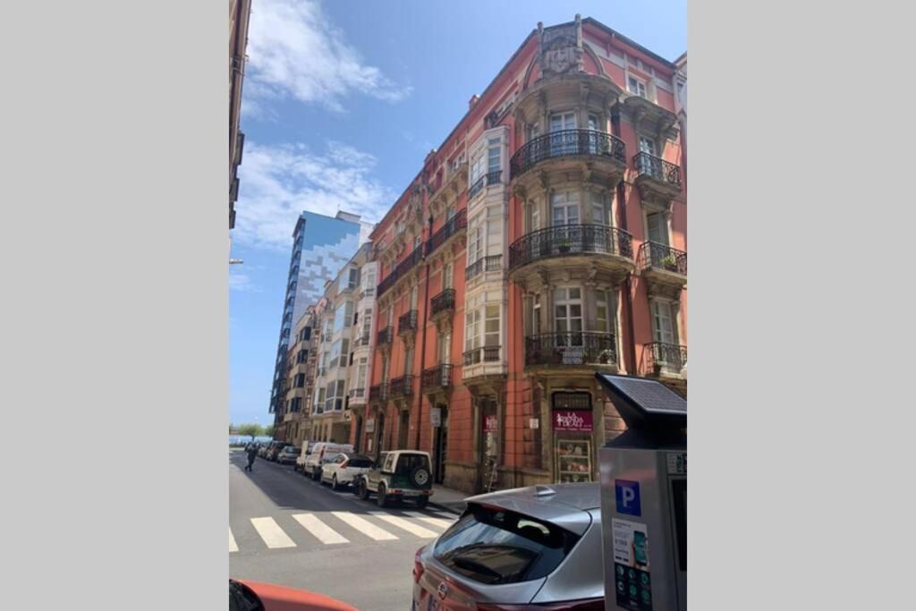114A - Playa De San Lorenzo - Opcion De Garaje Gijón Eksteriør bilde